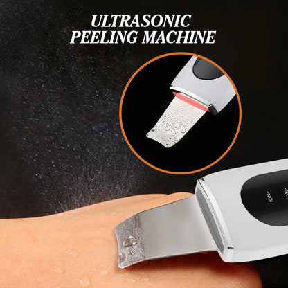 5-in-1 Ultrasonic Skin Scrubber & LED Facial Cleansing Device