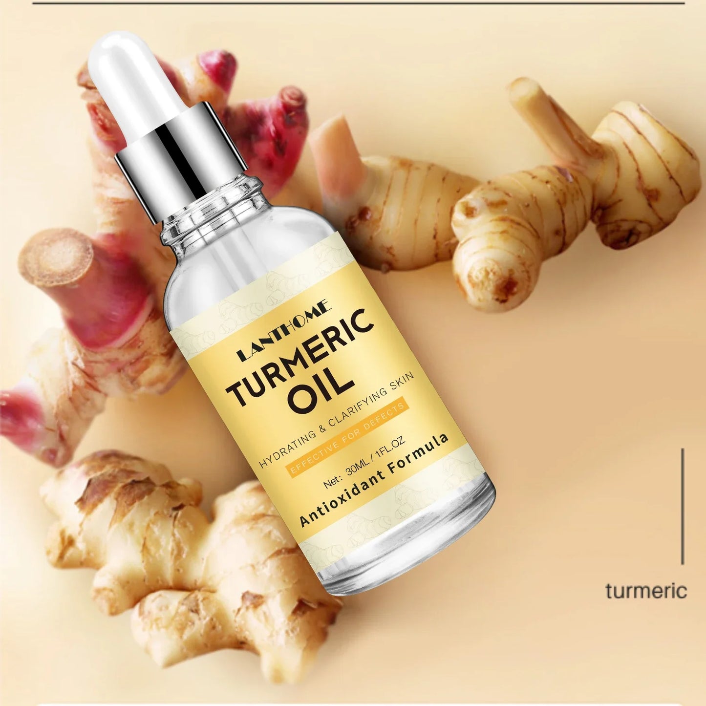 Turmeric Brightening & Anti-Aging Facial Serum Oil