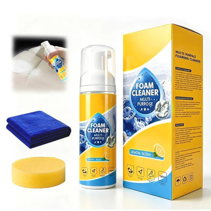 4-in-1 Multi-Enzyme Foam Cleaner — All-Purpose No-Rinse Deep Clean Spray
