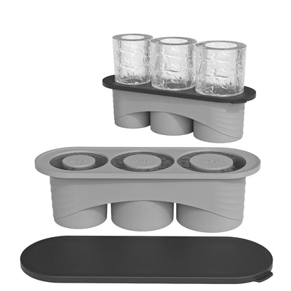 Cylinder Ice Cube Tray for Stanley Cup – Silicone Mold with Lid & Stanley Accessories