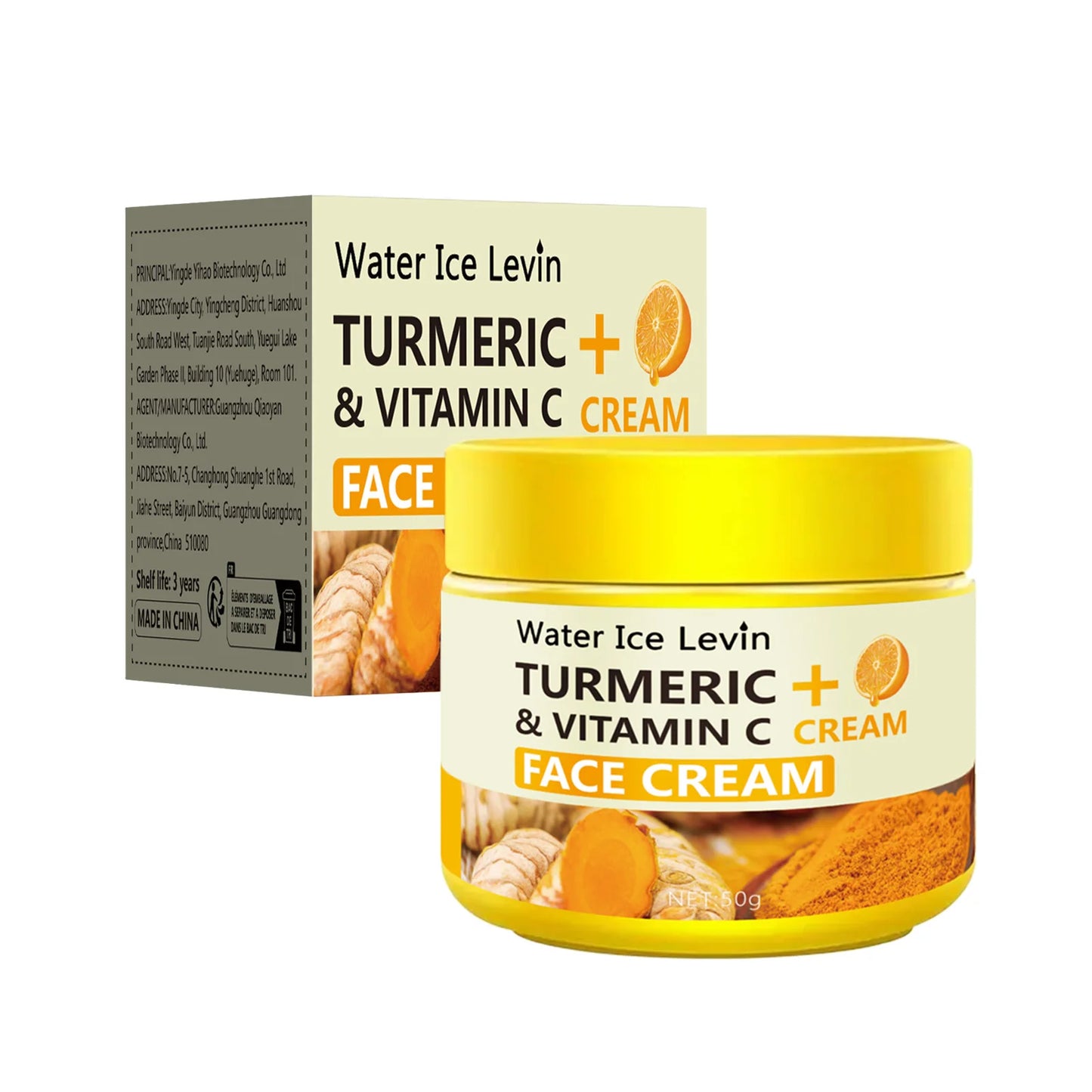 Turmeric & Vitamin C Anti-Aging Moisturising Cream