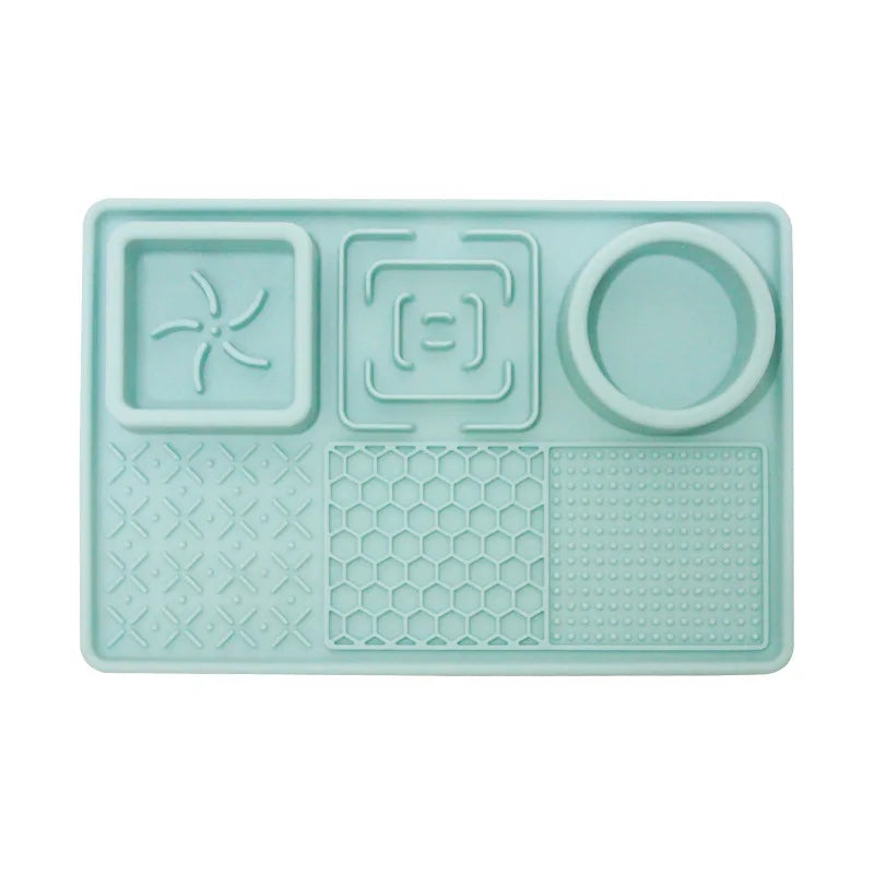 Pet Slow Feeder Bowl with Lick Mat & Suction Cups | Anxiety Relief for Dogs & Cats