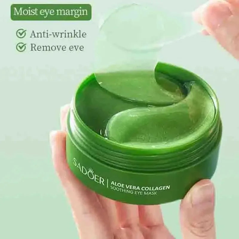 Aloe Vera & Collagen Eye Masks — 60 Pairs