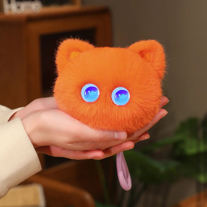 AI Intelligent Cat Plush Toy Voice Conversation Wifi Interactive Smart Robot Doll Emotional Companionship Overseas Edition